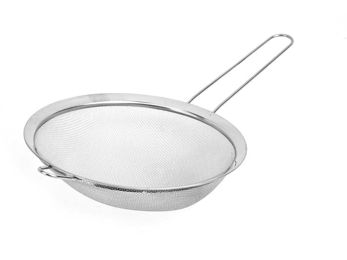 Kinvara Colador Acero con Soporte Diámetro 18 cm Largo 34 cm (Set de 12)