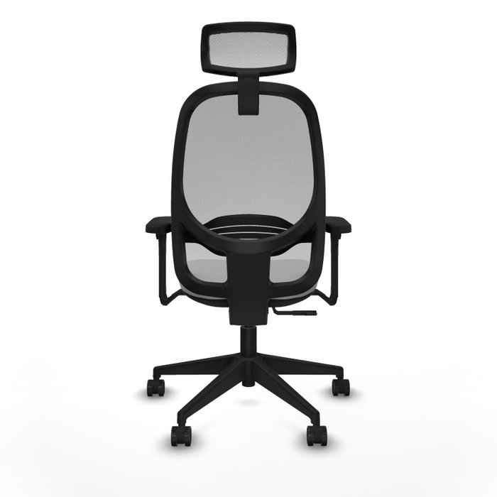 PIQUERAS Y CRESPO Silla de oficina Cilanco con mecanismo Sincro, Blanco y Gris PIQUERAS Y CRESPO Silla de oficina Cilanco con mecanismo Sincro, Blanco y Gris