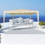 Color Baby Aktive-Cenador 300x300x240 cm Crema