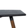Ixia Mesa Oslo Negro-natural DM-Metal 179 x 90 x 75 cm