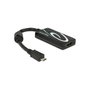 DeLOCK Adaptador MHL 3.0 con resolución 4K Ultra-HD Negro