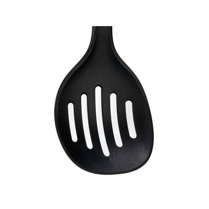 Espumadera Kinvara Negro Natural Madera Plástico 11 x 35 x 4 cm 10,5 x 35 cm (12 Unidades)
