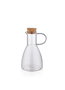 Hermia SSE0022 Dispensador Aceite Cristal Transparente 400 ml 9x9x17 cm