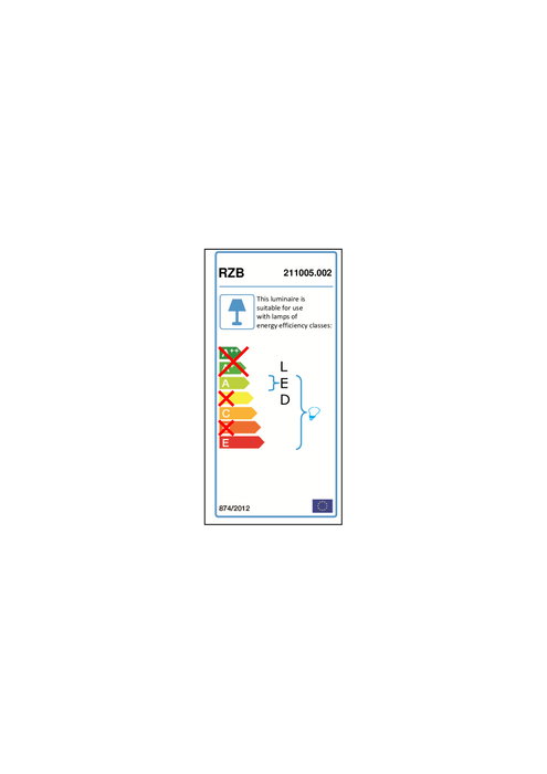 rzb zimmermann leuchten RZB 211005.002 Lámpara de cristal opalino 60W IP43 250mm