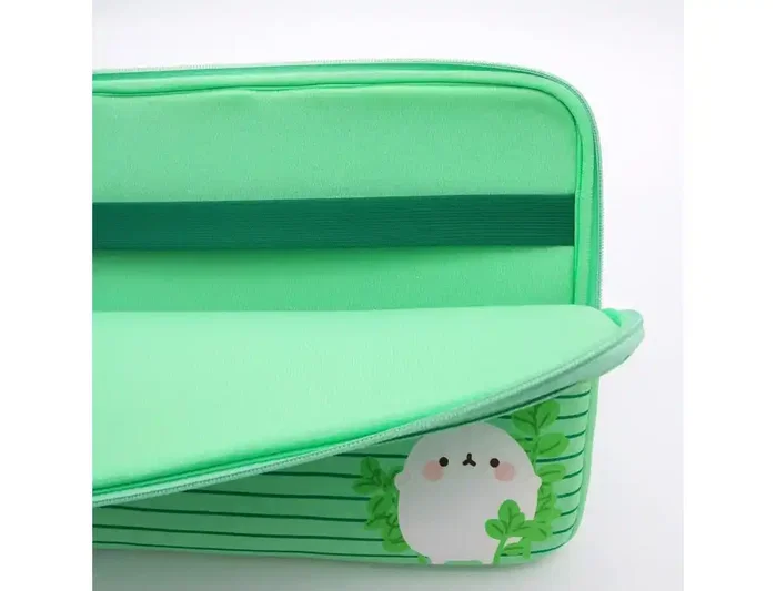 Wondee Funda para portátil 12'' Molang Mint