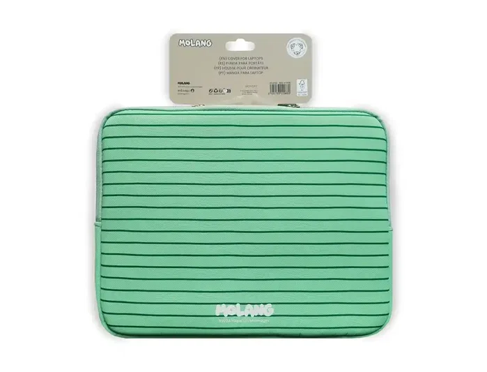 Wondee Funda para portátil 12'' Molang Mint