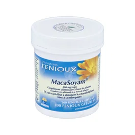 FENIOUX Macas Yam 200 Cápsulas para Menopausia - Apoyo Nutricional para Mujeres Mayores de 40 Años