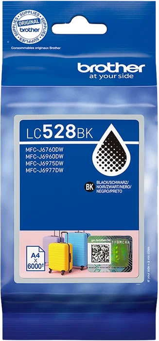 Brother LC528BK Cartucho de tinta Negro Ultra High Yield