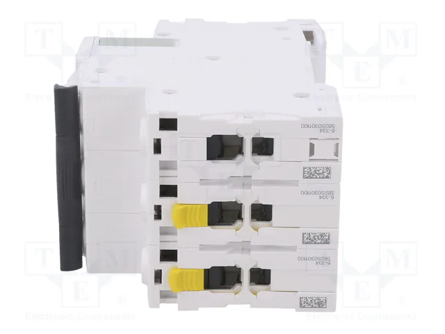 SCHNEIDER ELECTRIC iC60N Interruptor magnetotérmico 25A 3 polos Característica B SCHNEIDER ELECTRIC iC60N Interruptor magnetotérmico 25A 3 polos Característica B
