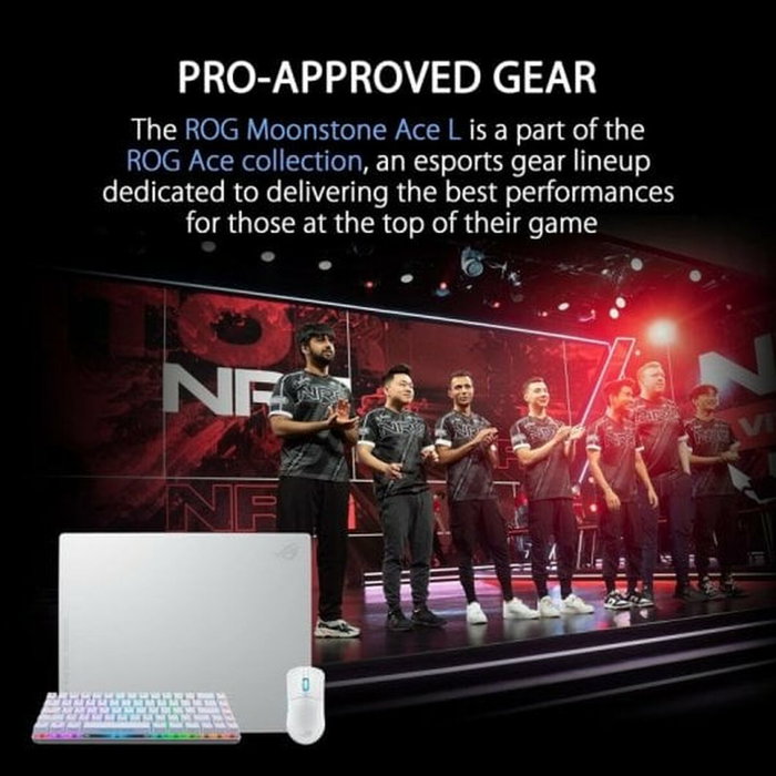 ASUS ROG Moonstone Ace L Alfombrilla de ratón para juegos Blanco ASUS ROG Moonstone Ace L Alfombrilla de ratón para juegos Blanco
