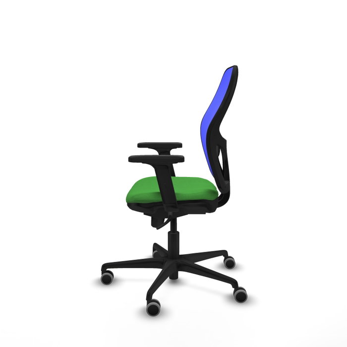 PIQUERAS Y CRESPO Silla de oficina Jorquera con mecanismo Sincro, Verde y Azul PIQUERAS Y CRESPO Silla de oficina Jorquera con mecanismo Sincro, Verde y Azul