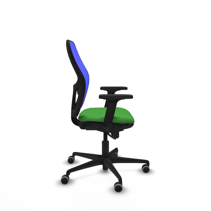 PIQUERAS Y CRESPO Silla de oficina Jorquera con mecanismo Sincro, Verde y Azul PIQUERAS Y CRESPO Silla de oficina Jorquera con mecanismo Sincro, Verde y Azul
