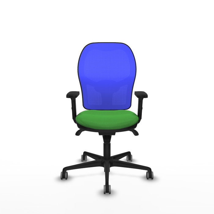 PIQUERAS Y CRESPO Silla de oficina Jorquera con mecanismo Sincro, Verde y Azul PIQUERAS Y CRESPO Silla de oficina Jorquera con mecanismo Sincro, Verde y Azul