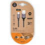 TECH-ONE-TECH Cable USB-A a USB-C de 2m Gris