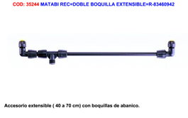 MATABI REC con doble boquilla extensible