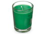 Acorde Set 6 Velas Vaso Vidrio Bambú 16x11x6.5cm (Set de 12)