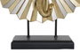 DKD Home Decor Figura de Elefante en Resina y Cristal Dorado