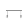 Mars Gaming Soporte Elevador para Monitor MGDs, 17cm, Fibra de Carbono, 60x20cm, Negro