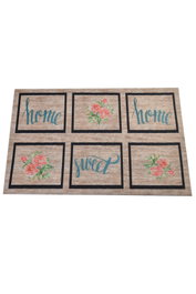 Conceptum Felpudo PVC Antideslizante 40x60cm Antideslizante Lavable Resistente para Hogar