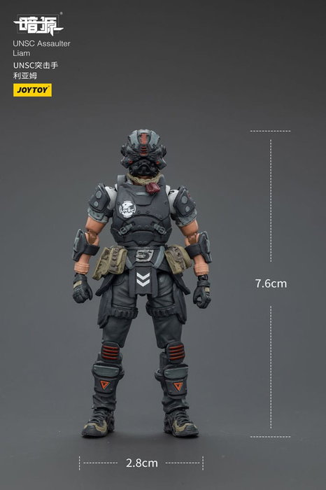 UNSC Dark Source Figura Assaulter Liam 7 cm UNSC Dark Source Figura Assaulter Liam 7 cm