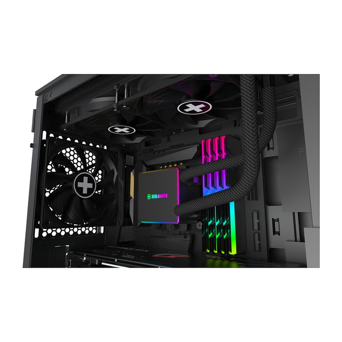 Xilence LiQuRizer LQ240PRO 240PRO Kit Refrigeración Líquida 12cm Negro RGB AMD AM4 TDP300W