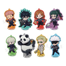 Megahouse Set de 8 Figuras Acrílicas Jujutsu Kaisen Mascot TokoToko - 9 cm - Edición Limitada