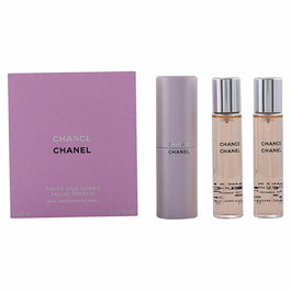 Chanel Chance Eau de Parfum para Mujer, Set de 3x20 mL