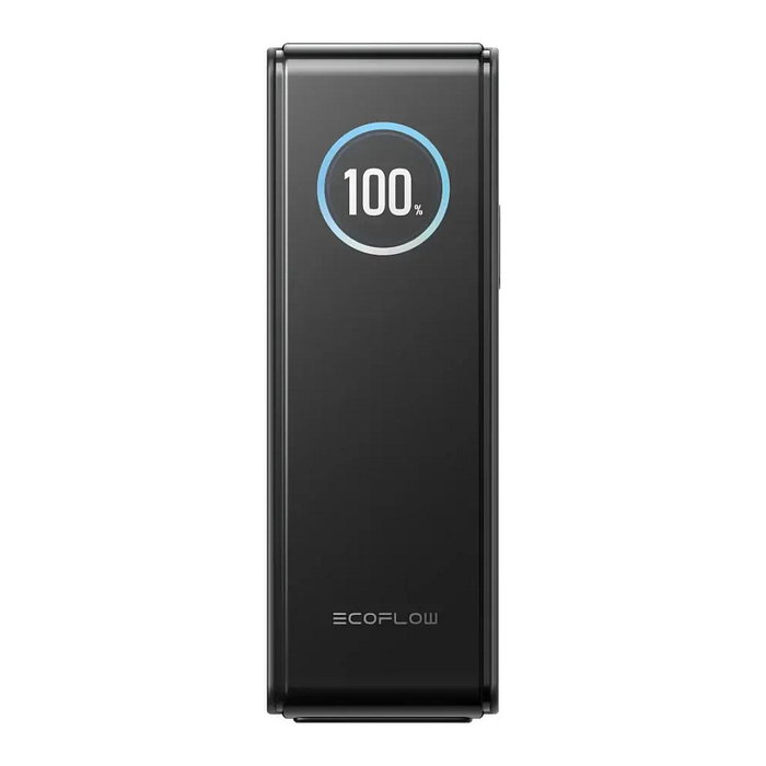 EcoFlow EF-RAPID25K140W-B-EU Power Bank RAPID 25K de 25000 mAh y 170W con Pantalla, Negro