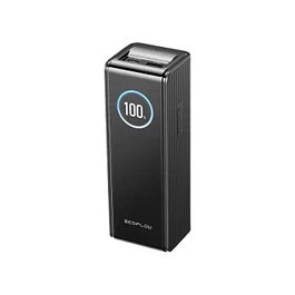 EcoFlow EF-RAPID25K140W-B-EU Power Bank RAPID 25K de 25000 mAh y 170W con Pantalla, Negro