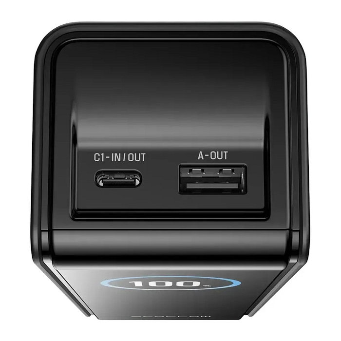 EcoFlow EF-RAPID25K140W-B-EU Power Bank RAPID 25K de 25000 mAh y 170W con Pantalla, Negro