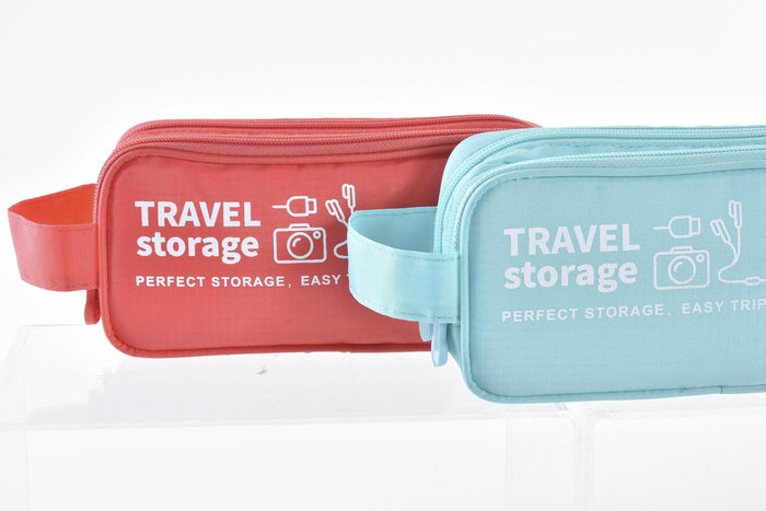 DKD Home Decor Organizador Basicos Coral Turquesa 7 x 10 x 29 cm (6 Unidades)