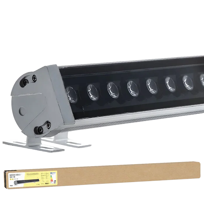 BX3 Bañador de Pared LED 24W 1836Lm 4200K IP65 40000H para Fachadas y Exteriores, Modelo BX3-623025-W