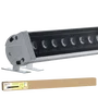 BX3 Bañador de Pared LED 24W 1836Lm 4200K IP65 40000H para Fachadas y Exteriores, Modelo BX3-623025-W