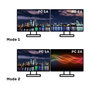 LINDY 39314 Switch KVM 4 Puertos HDMI 4K60 USB 3.2 Gen 1 Negro