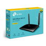 TP-Link TL-MR6400 Router 4G LTE Wi-Fi 300 Mbit/s Negro con 4 Puertos LAN, WAN y Ranura Nano SIM, Banda Unica 2.4 GHz, Wi-Fi 4 (802.11n), Compatible con 3G