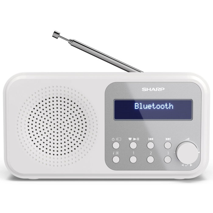 Sharp DR-P420 Radio Portátil Digital Blanco Sharp DR-P420 Radio Portátil Digital Blanco