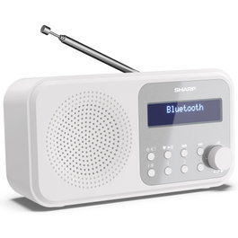 Sharp DR-P420 Radio Portátil Digital Blanco