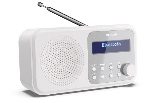 Radio sharp dr-p420 dab+/bt weiÁ