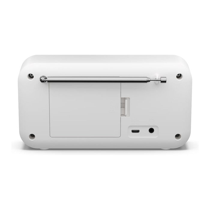 Sharp DR-P420(WH) Radio Portátil Digital DAB/DAB+/FM Bluetooth 5.0, Pantalla LCD, USB, Alarma, Blanco, con Batería Sharp DR-P420(WH) Radio Portátil Digital DAB/DAB+/FM Bluetooth 5.0, Pantalla LCD, USB, Alarma, Blanco, con Batería