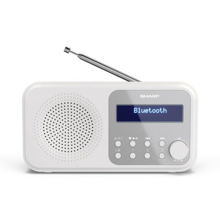 Sharp DR-P420(WH) Radio Portátil Digital Blanco Sharp DR-P420(WH) Radio Portátil Digital Blanco
