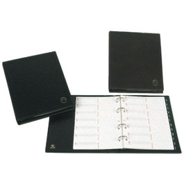 Grafoplas Listín telefónico basic 4 anillas 20mm cuarto negro