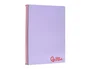 Liderpapel Cuaderno espiral A4 Wonder violeta 80 hojas cuadro 4mm con margen