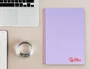 Liderpapel Cuaderno espiral A4 Wonder violeta 80 hojas cuadro 4mm con margen