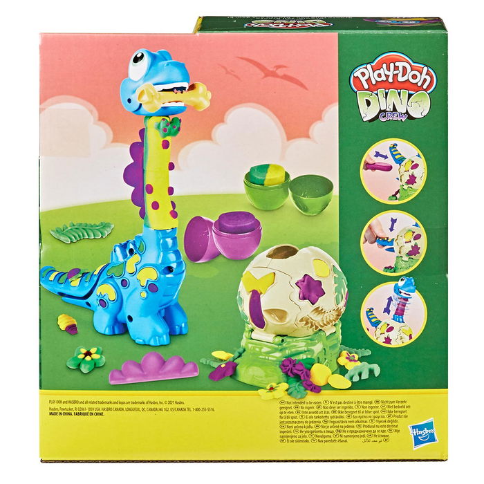 Play-Doh Dino Cuello Largo F1503 Juguete Plastilina Dinosaurio Brontosaurio +3 Años