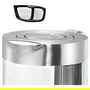 WMF Lono Wasserkocher 0413150011 Hervidor de Agua 1.7 L 3000 W Vidrio y Metal con Indicador de Nivel, Apagado Automático y Base 360°