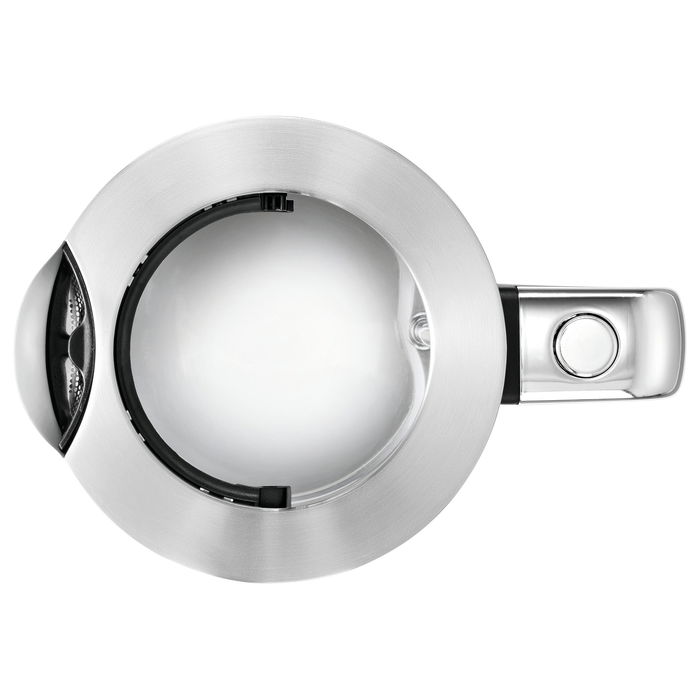 WMF Lono Wasserkocher 0413150011 Hervidor de Agua 1.7 L 3000 W Vidrio y Metal con Indicador de Nivel, Apagado Automático y Base 360°