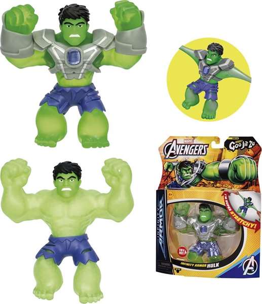 Marvel Figura Estirable Glow Surge Hulk 13 cm Brilla en la Oscuridad