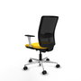 PIQUERAS Y CRESPO Silla de oficina Haches Amarillo/Negro