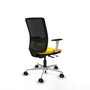 PIQUERAS Y CRESPO Silla de oficina Haches Amarillo/Negro