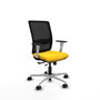PIQUERAS Y CRESPO Silla de oficina Haches Amarillo/Negro